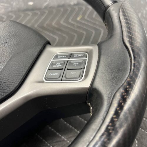 2013-2018 Dodge Ram  Black Leather Heated Steering Wheel