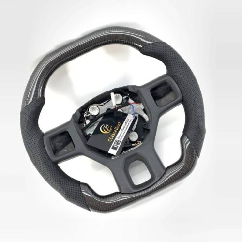 For Dodge Ram 2500 Real 3k Carbon Fiber Steering Wheel