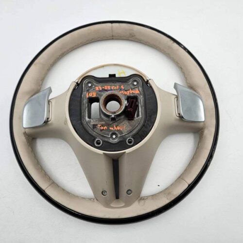 2023–2024 Mercedes-Maybach GLE GLS Driver Steering Wheel Beige Leather OEM